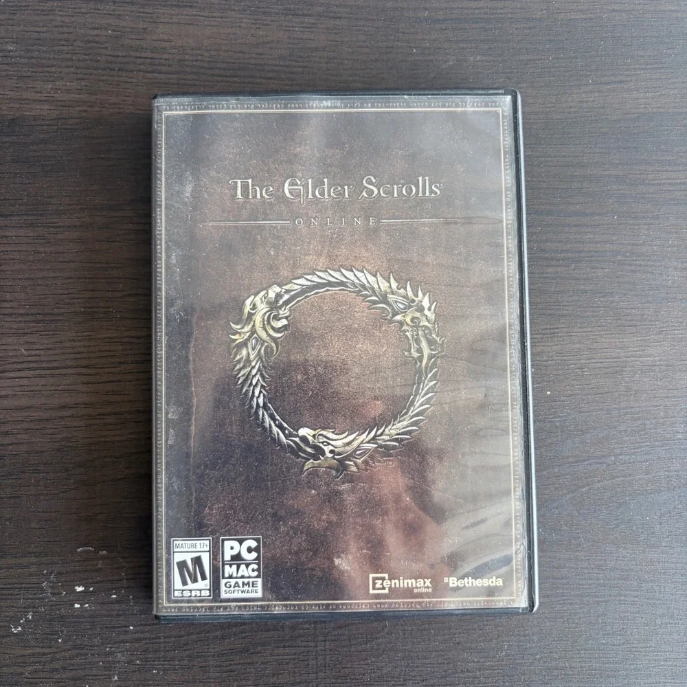 The Elder Scrolls Online PC Mac Game Bethesda Zenimax MMORPG 2014 Physical Disc